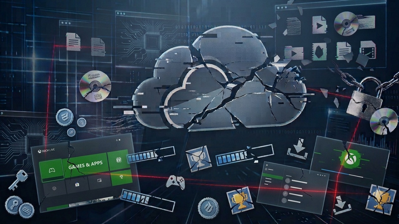 Kupił gry za tysiące euro i trzymał zdjęcia syna na OneDrive. Microsoft bezpowrotnie skasował jego cyfrowe życie, źródło grafiki: Gemini.