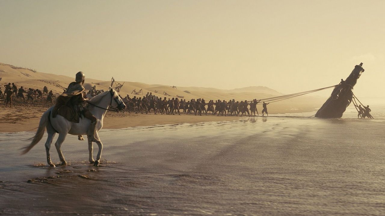 Odyseja debiutuje z 96% na Rotten Tomatoes. Krytycy zapowiadają wizualne arcydzieło i najlepszy film Nolana, choć dostrzegają wady, źródło grafiki: The Odyssey, Christopher Nolan, Universal, 2026.