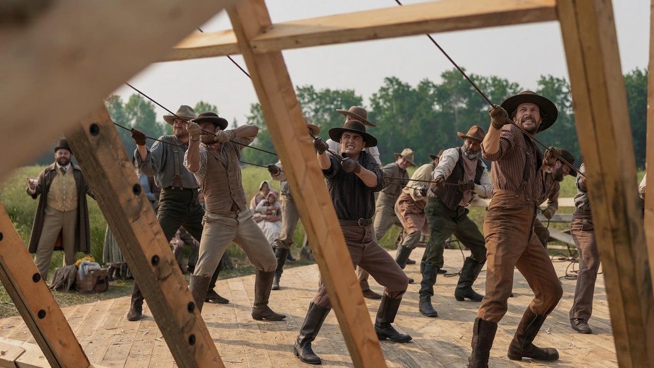 Zgarnął tylko 6,4 mln odsłon w 4 dni, ale i tak dostał drugi sezon. Nowość Netflixa dopiero tydzień po premierze stała się liderem światowego top 10, źródło grafiki: Domek na prerii, Rebecca Sonnenshine, Netflix, 2026.