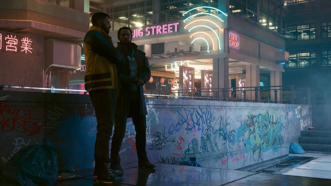 Jakim cudem CD Projekt Red jeszcze nie zabroniło sprzedaży tego moda do Cyberpunka 2077? Po kontrowersjach z modyfikacją VR wygląda to na podobny przypadek, źródło grafiki: NextGenDreams.