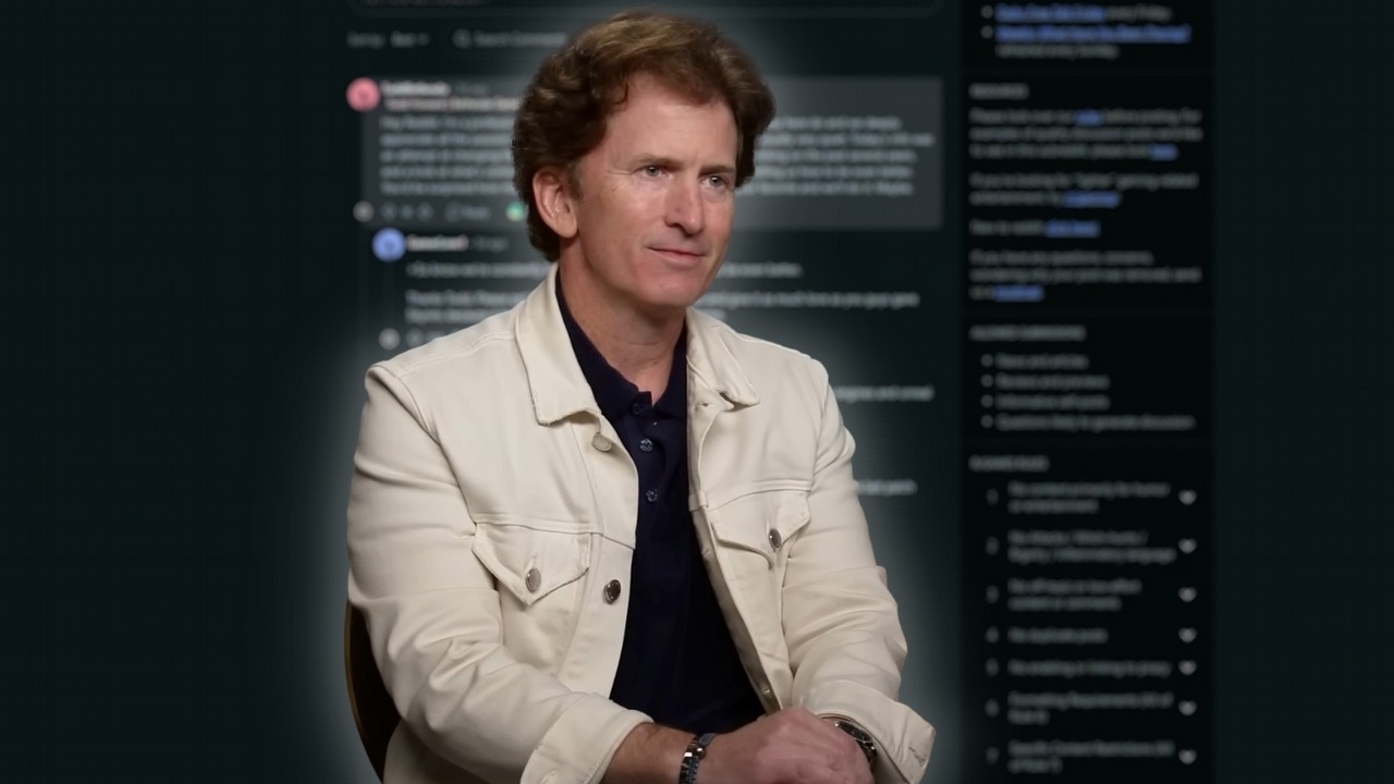 Todd Howard pojawił się tam, gdzie nikt się go nie spodziewał, by wyjawić, że w sekrecie robi to bardzo często. Zaskoczeni gracze szybko zaczęli karcić Bethesdę, źródło grafiki: Reddit / YouTube; IGN.