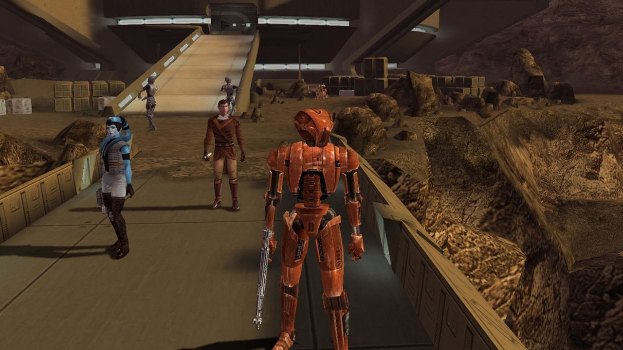 Nowa wersja kultowego RPG sci-fi ma się ponoć bardzo dobrze i może wkrótce zaskoczyć graczy. Informator podał prawdopodobne okno premiery Star Wars KotOR Remake, źródło grafiki: BioWare.