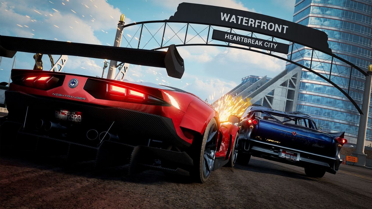 Nowa gra wyścigowa z otwartym światem to duchowy następca legendarnego Burnout Paradise. Wreckreation 2 ma zachwycić poziomem rozwałki, źródło grafiki: When Tides Turn.