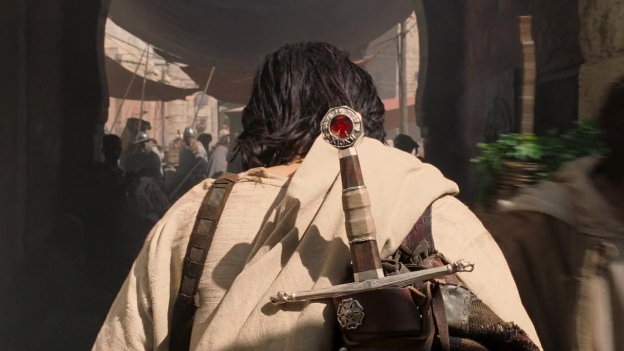 Jeden z najlepszych historycznych filmów przygodowych ostatnich 25 lat jest na Prime Video. Niestety tylko w wersji kinowej, źródło grafiki: Królestwo niebieskie, Ridley Scott, 20th Century Fox, 2005.