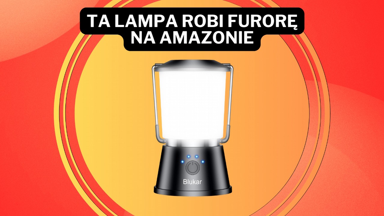 Wakacyjny hit za nieco ponad 40 zł! Ta lampa to „jeden z najlepszych zakupów, jakie kiedykolwiek zrobiłem”, źródło grafiki: Blukar.