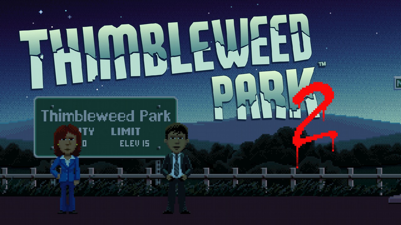 Ojciec serii Monkey Island powraca do przygodówki z 92% pozytywnych ocen na Steam. Thimbleweed Park 2 oficjalnie zapowiedziane, źródło grafiki: Terrible Toybox.