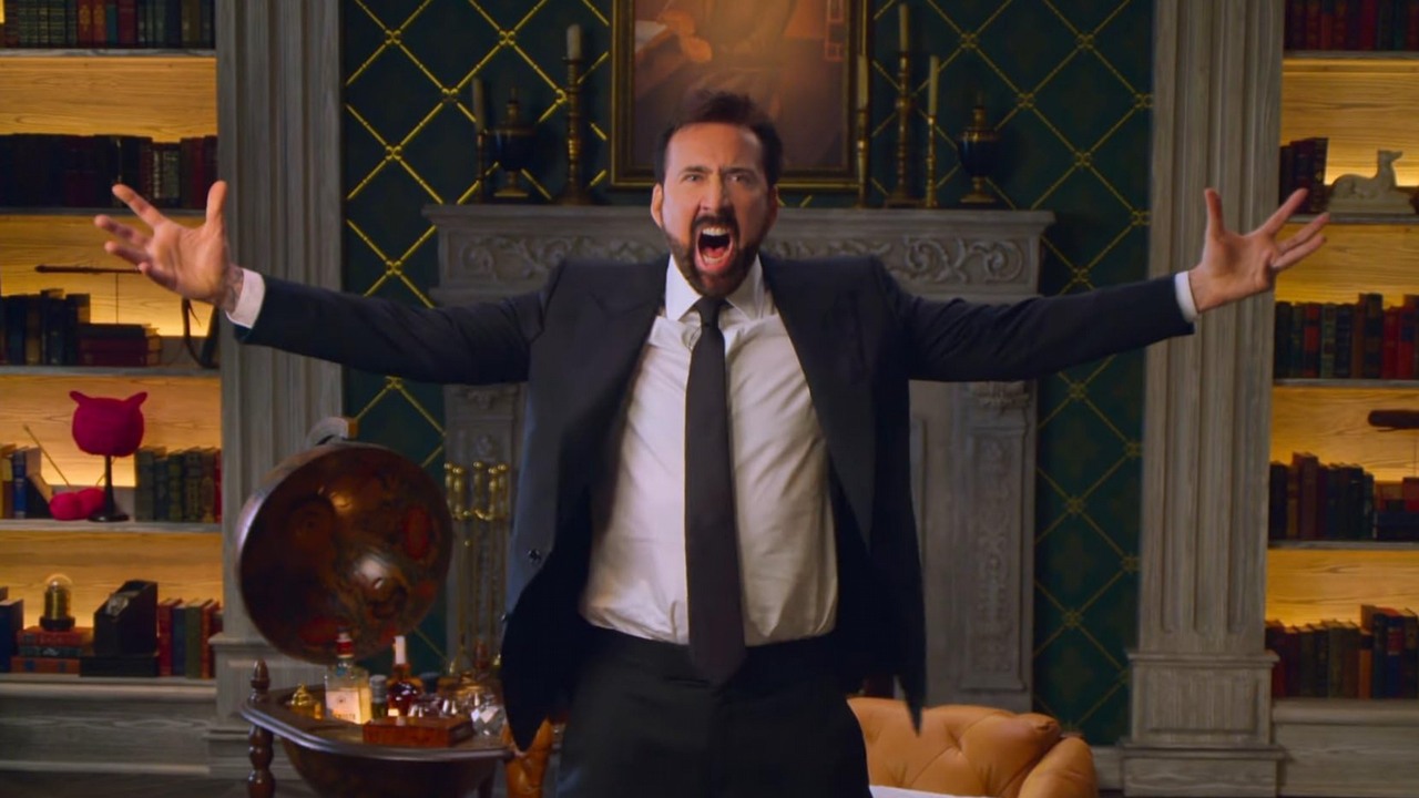 Netflix pozwany na ponad 100 mln dolarów. Wszystko przez kradzież nowego thrillera z Nicolasem Cage’em, źródło grafiki: History of Swear Words, Ves D'Elia, Netflix, 2021.