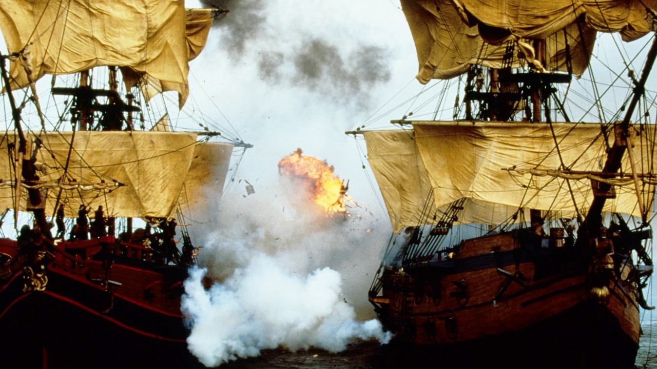 Ten film przygodowy był wpisany do Księgi Rekordów Guinnessa jako największa klapa w historii kina. Jest odpowiedzialny za upadek studia, źródło grafiki: Wyspa piratów, Renny Harlin, Carolco Pictures, 1995.