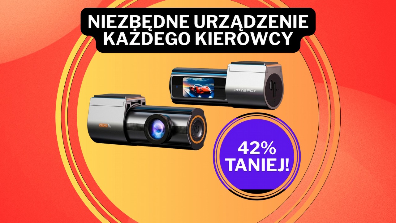140 zł za święty spokój na drodze? Ta kamerka samochodowa 4K to jeden z hitów Amazona, została przeceniona o 42%, źródło grafiki: POYBPCY / wygenerowane przez AI.