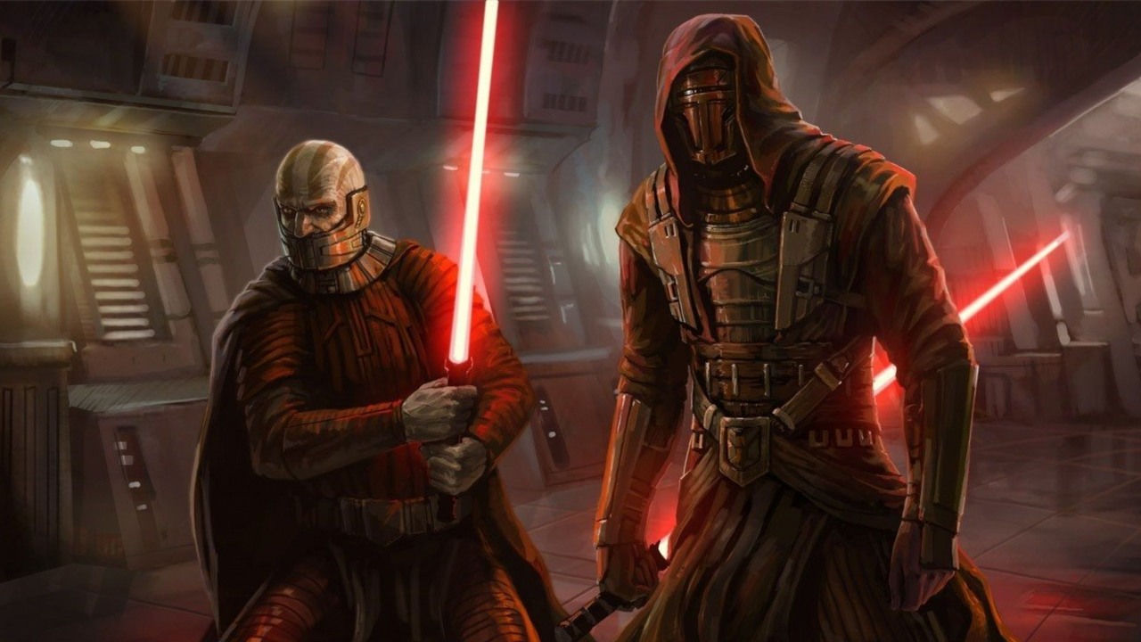 Przy tworzeniu KOTOR-a BioWare dostało wyraźny zakaz, czego nie mogą mówić postacie. Twórcy musieli wymyślić obejście tego problemu, źródło grafiki: Lucasfilm Ltd. LLC.