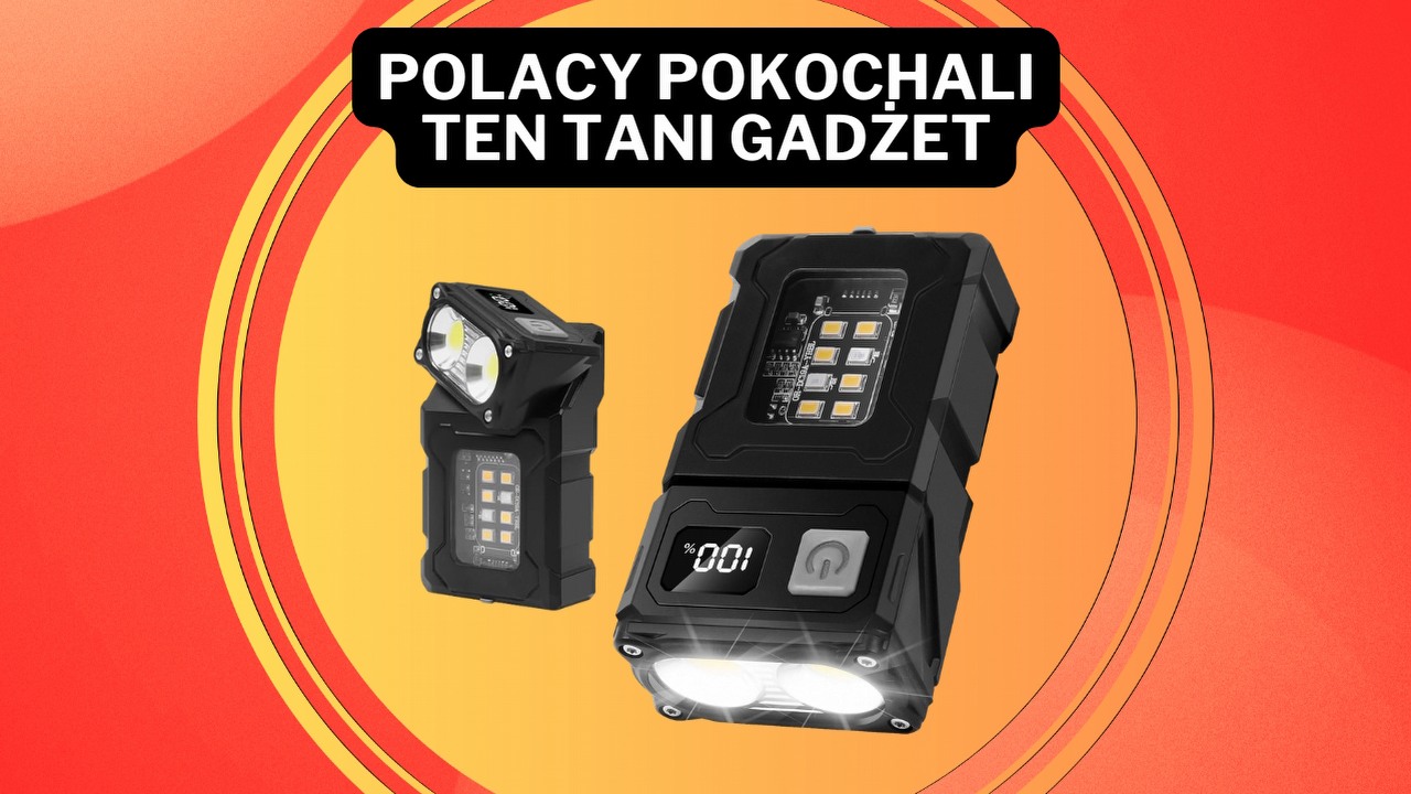 Groszowy hit na Amazonie! Ta kieszonkowa latarka za 26 zł ma wszystko, czego potrzeba, źródło grafiki: flintronic.