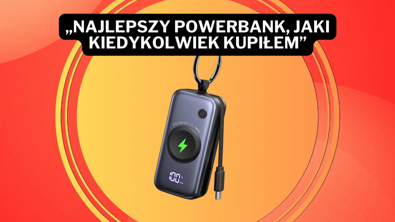 Takiego powerbanka jeszcze nie widziałem! 5000 mAh w urządzeniu wielkości breloczka, źródło grafiki: Iniu / wygenerowane przez AI.