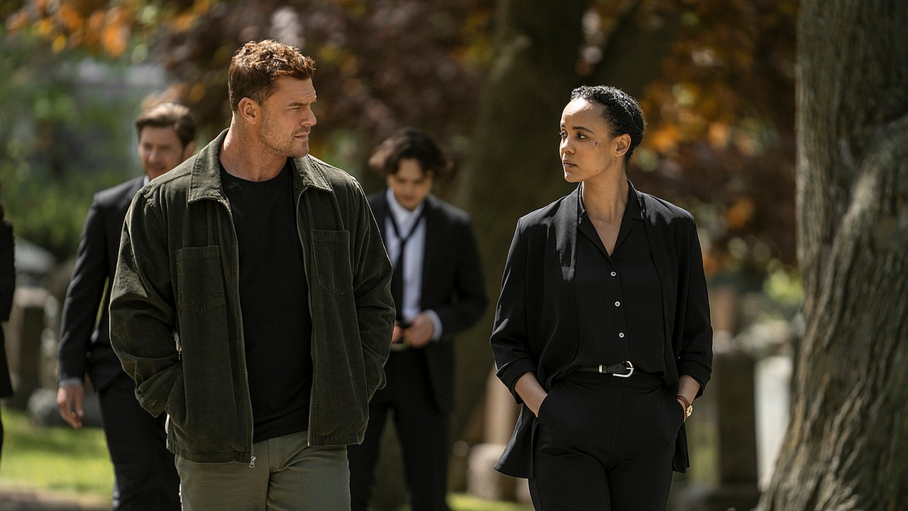 4 tygodnie dzielą nas od najważniejszej serialowej premiery września na Prime Video. Nadchodzi nowy thriller akcji, źródło grafiki: Neagley, Nick Santora, Prime Video, 2026.