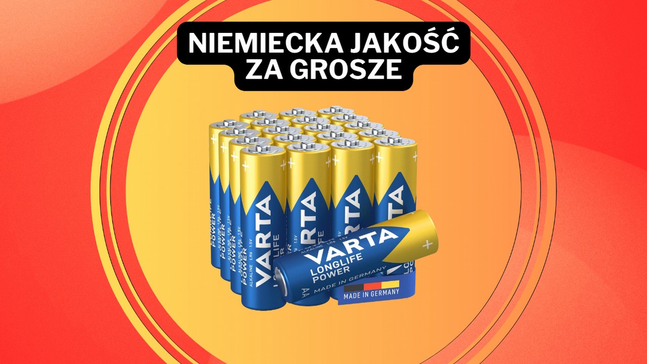 „Najlepszy zestaw baterii na rynku”. Amazon sprzedaje 20 sztuk za grosze, źródło grafiki: Varta.