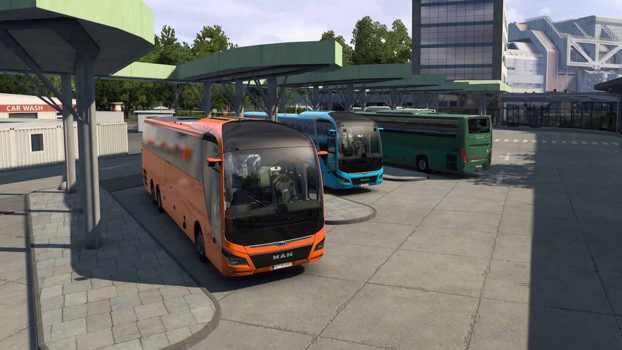 Wyczekiwane DLC do popularnego symulatora wychodzi z cienia. Nowe pojazdy w ETS2: Coaches kupimy za „stare” pieniądze, źródło grafiki: SCS Software.