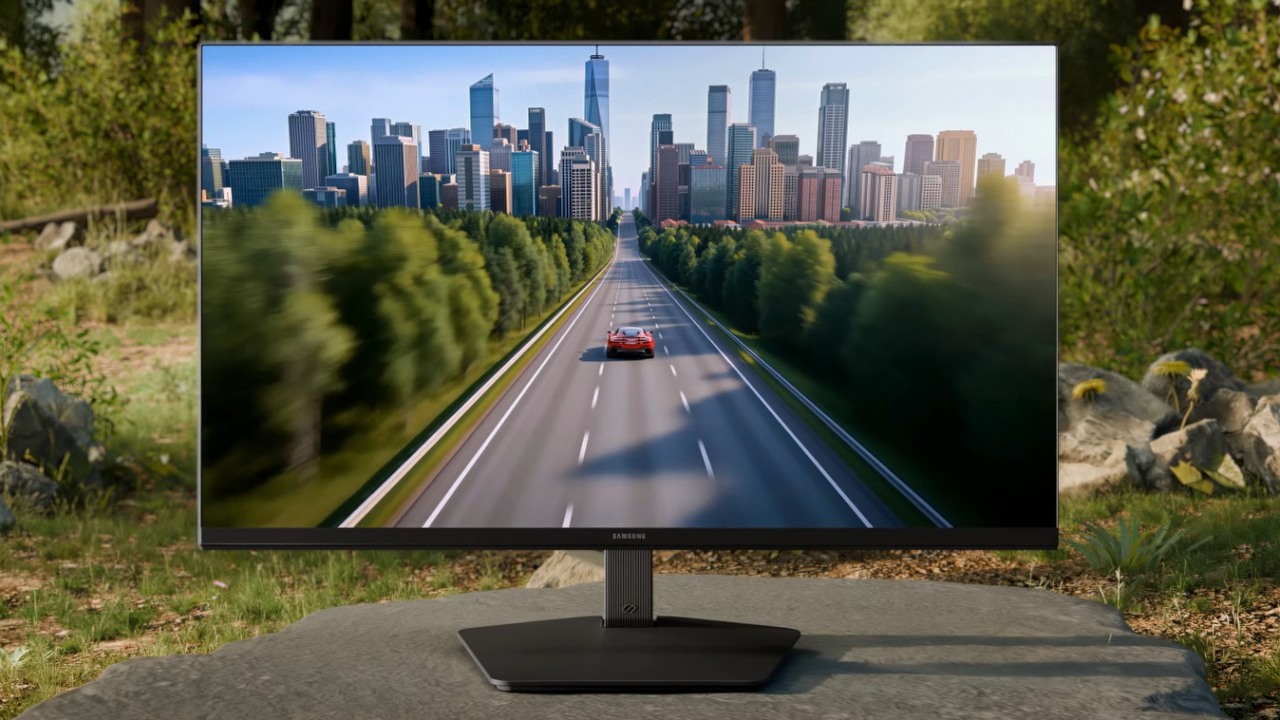Nowy monitor Samsunga pokazuje brutalną prawdę o graniu w 6K. RTX 5090 nie jest już wystarczająco szybki, źródło grafiki: YouTube: Samsung; 2026.