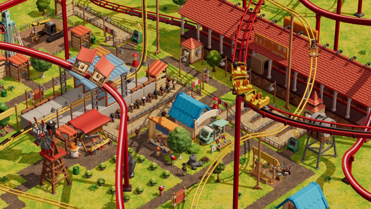 Nowy RollerCoaster Tycoon zapowiedziany. Twórcy obiecują chaos i cuda na niespotykaną dotąd skalę, źródło grafiki: Atari.