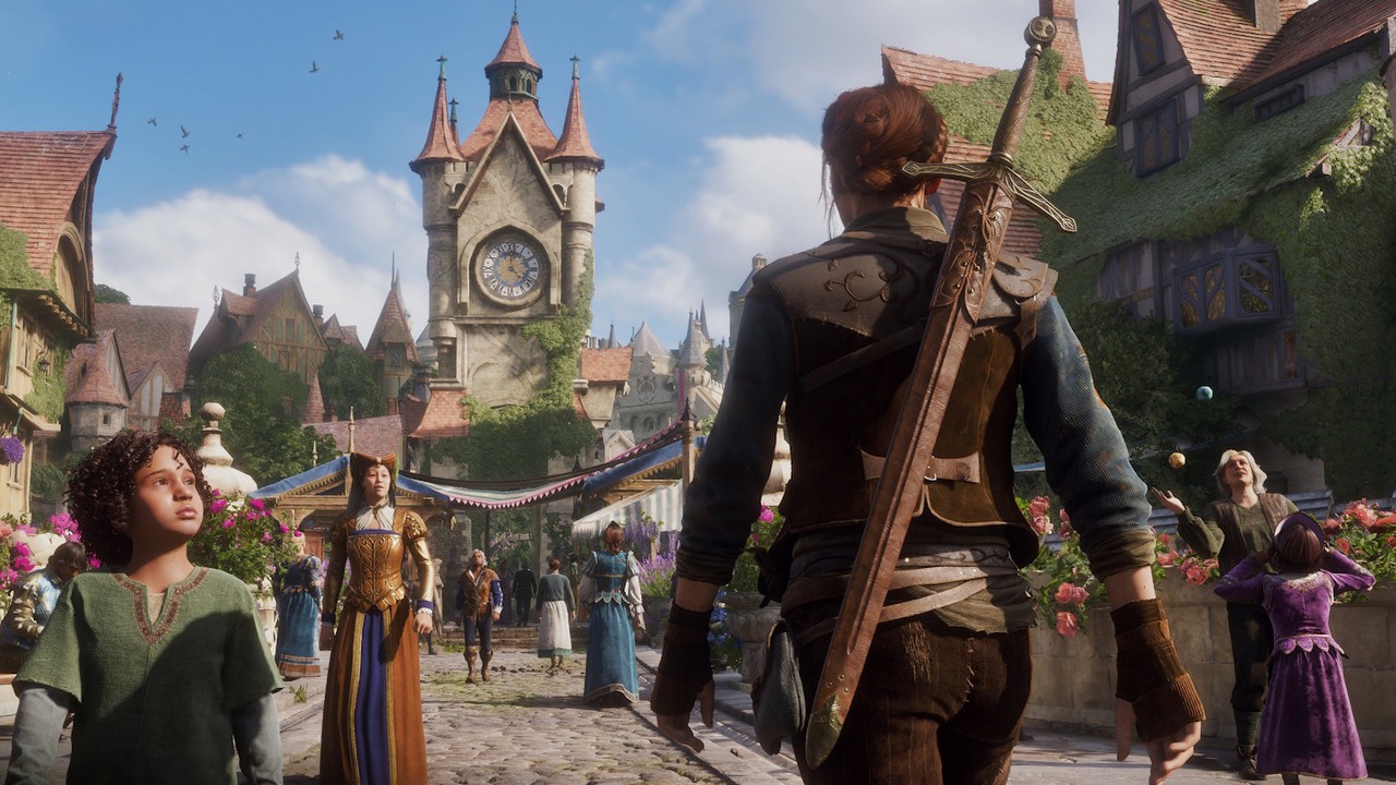 Długie gameplaye z Fable. Nowe RPG Xboxa pokazuje 400 postaci i walkę na 6 miesięcy przed premierą, źródło grafiki: Playground Games.