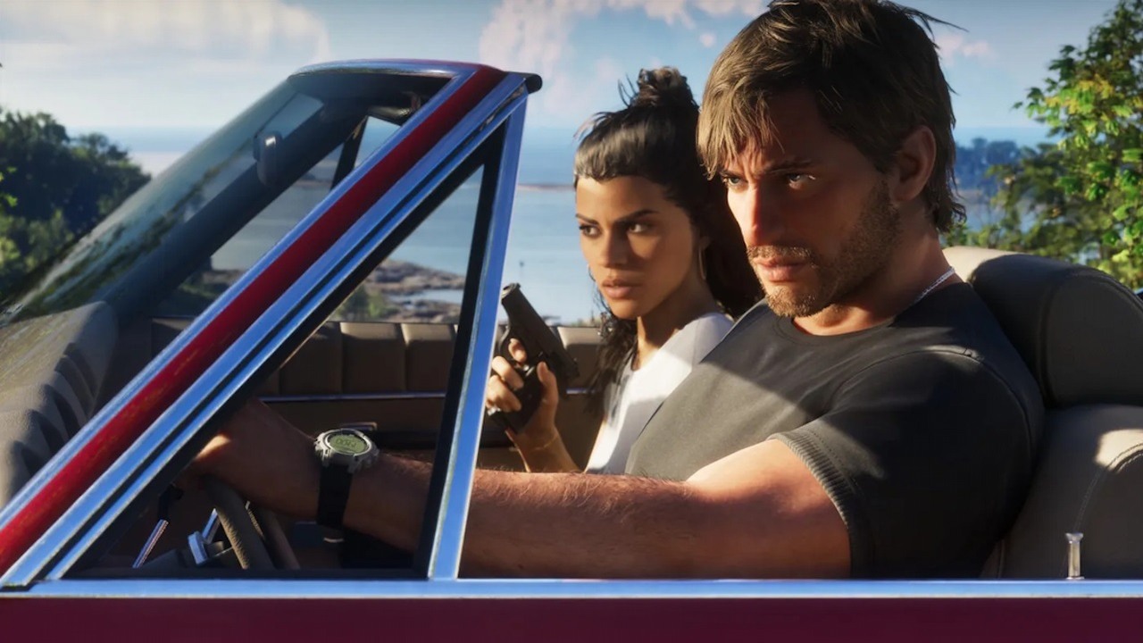 GTA 6 mogło mieć aż 4 postacie, ale Rockstar chciał emocji. Romans Jasona i Lucii będzie jednak w pełni opcjonalny, źródło grafiki: Rockstar Games.
