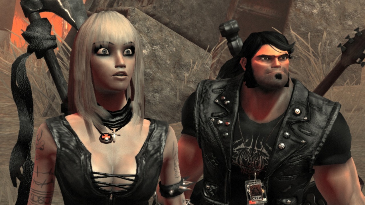 Żądają od graczy 100 milionów dolarów. Tylko wtedy stworzą Brutal Legend 2, kontynuację kultowej gry sprzed 17 lat, źródło grafiki: Double Fine Productions.