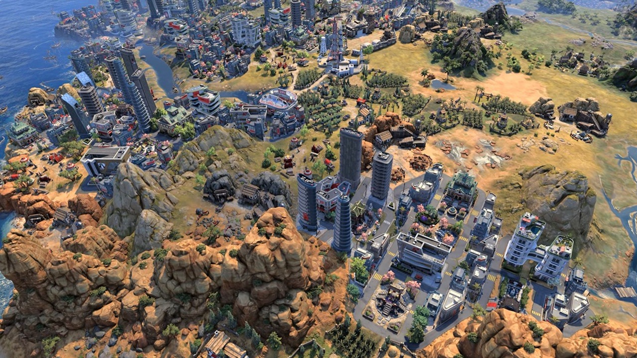 Do strategii Civilization 7 trafią wyczekiwane nowości, w tym czwarta era i uwielbiany lider. Potem kosmiczny dodatek, źródło grafiki: Firaxis Games.
