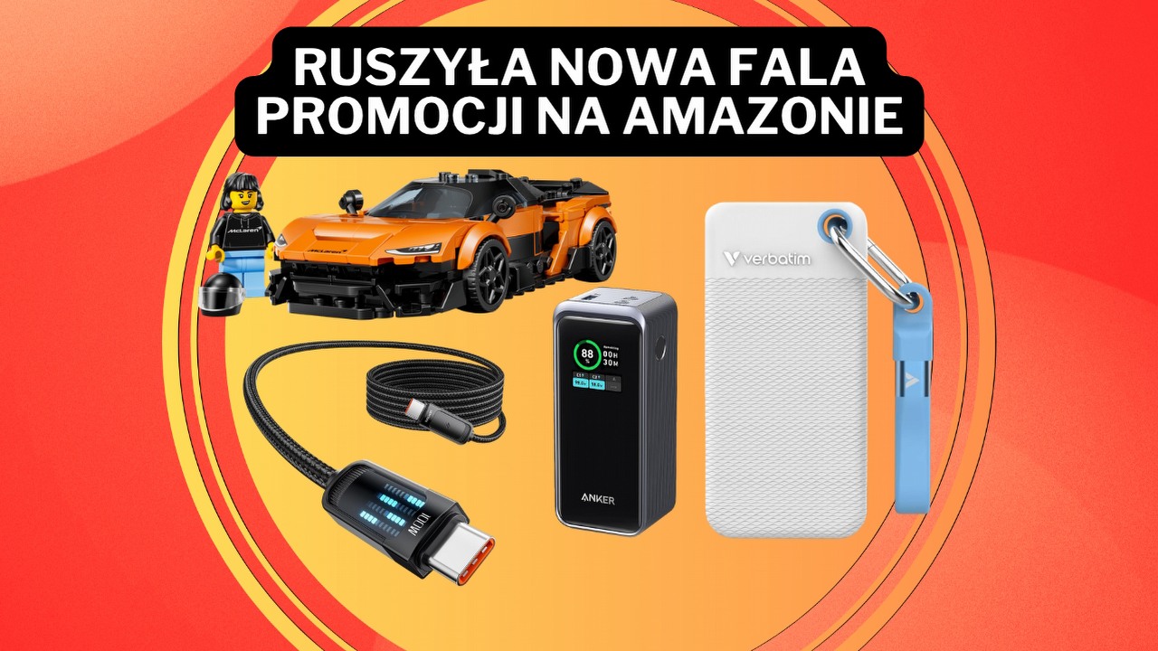 Absurdalne promocje na Amazonie! Rabaty do 70%, a wśród nich kabel USB-C, powerbank 200 W, LEGO i przenośny dysk SSD, źródło grafiki: LEGO / Anker / Verbatim / toocki.