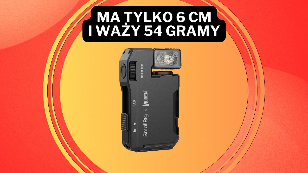 „Trzech moich kolegów też ją kupiło”. Amazon wreszcie przecenił maleńką latarkę 400 lm z oceną 4,7/5, źródło grafiki: SmallRig.