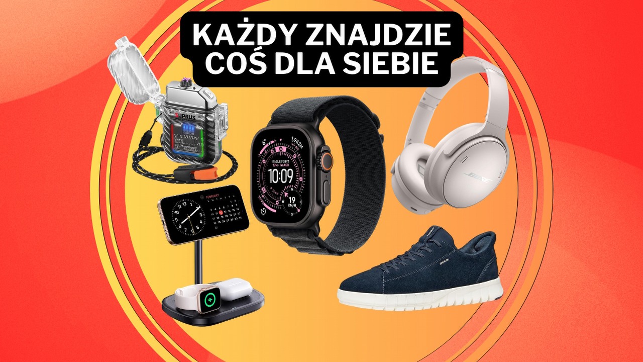 Amazon nie bierze jeńców! Apple Watch Ultra 3 najtańszy w historii, a 3-metrowy kabel Ankera przeceniony aż o 56%, źródło grafiki: Apple / Bose / Baseus / Geox / Suprus.