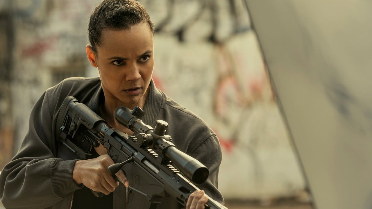 Dziś najważniejsza premiera Prime Video tygodnia. Największy hit akcji doczekał się spin-offu, wszystkie 8 odcinków thrillera już dostępne, źródło grafiki: Neagley, Nick Santora, Prime Video, 2026.