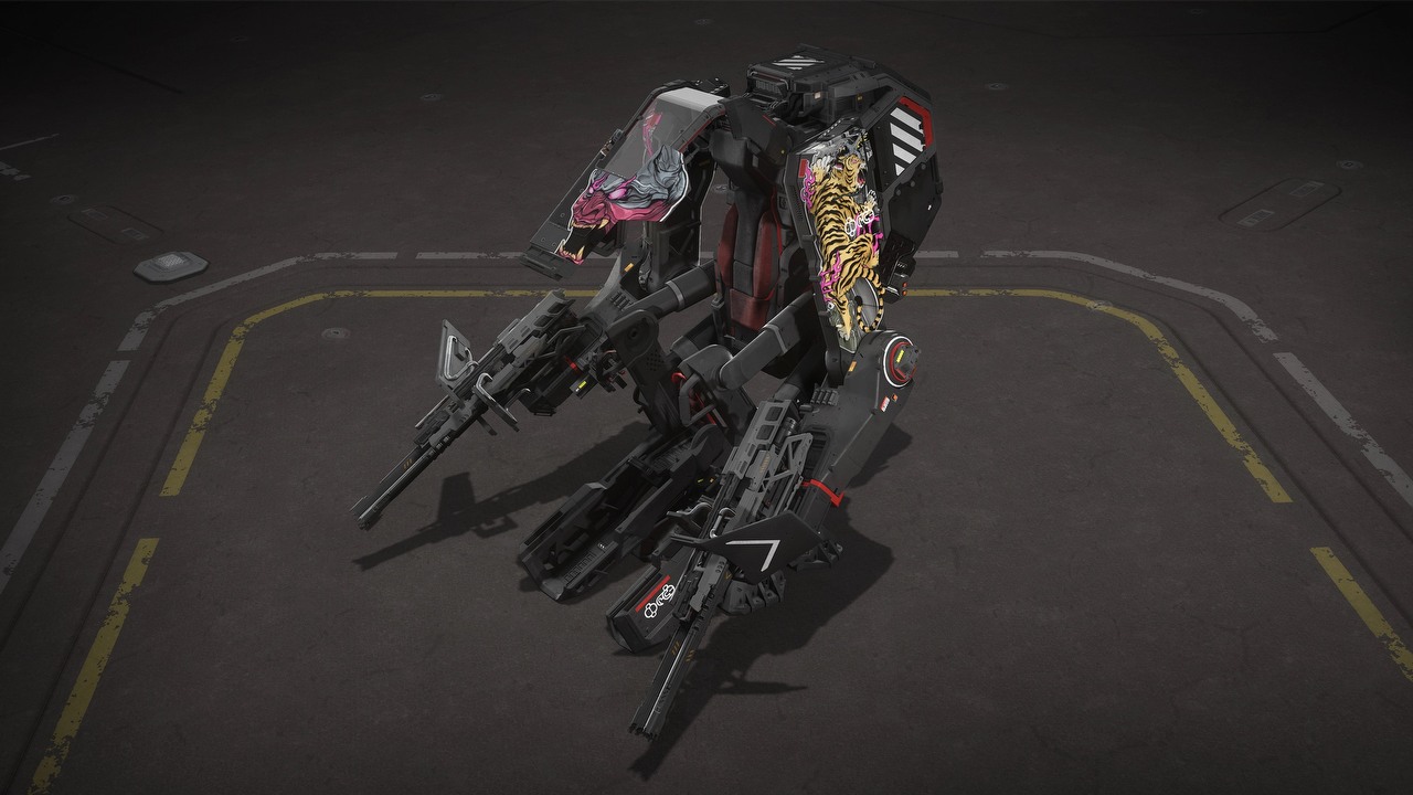 Star Citizen obiecywał sprzęt tylko za granie. Rok później gracze zobaczyli wariant egzoszkieletu w sprzedaży za pieniądze i nie są zachwyceni, źródło grafiki: Cloud Imperium Games.