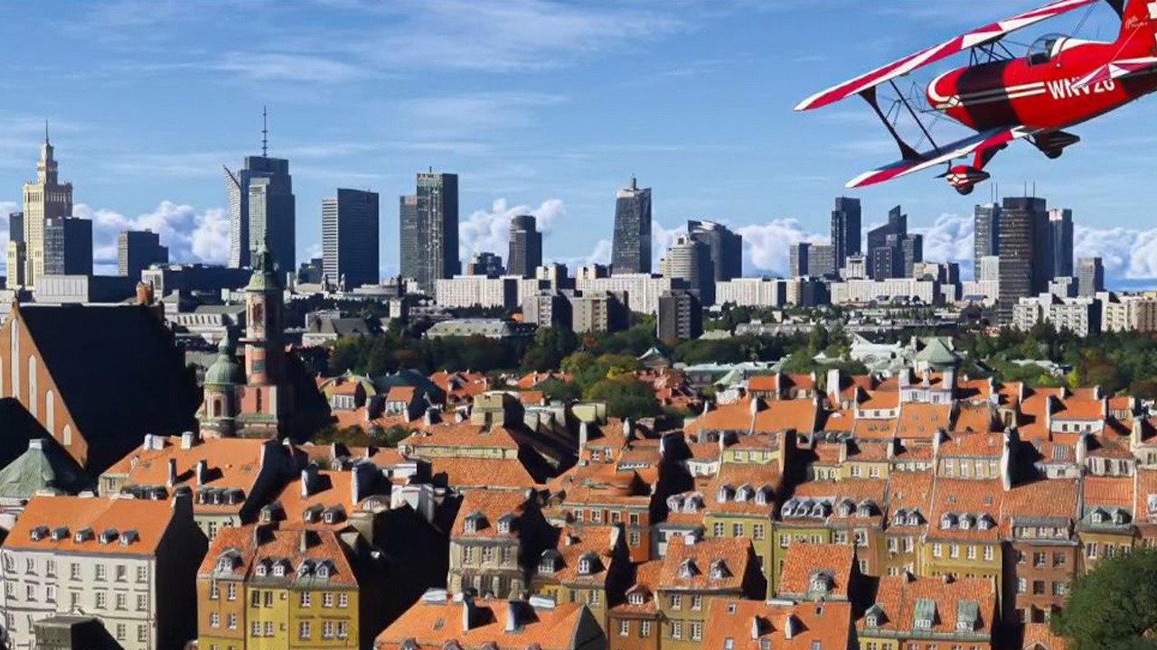 Po latach czekania Polska doczeka się odświeżenia w Microsoft Flight Simulator 2024. Jest nawet Planetarium Śląskie i Zamek Książ, źródło grafiki: Microsoft.
