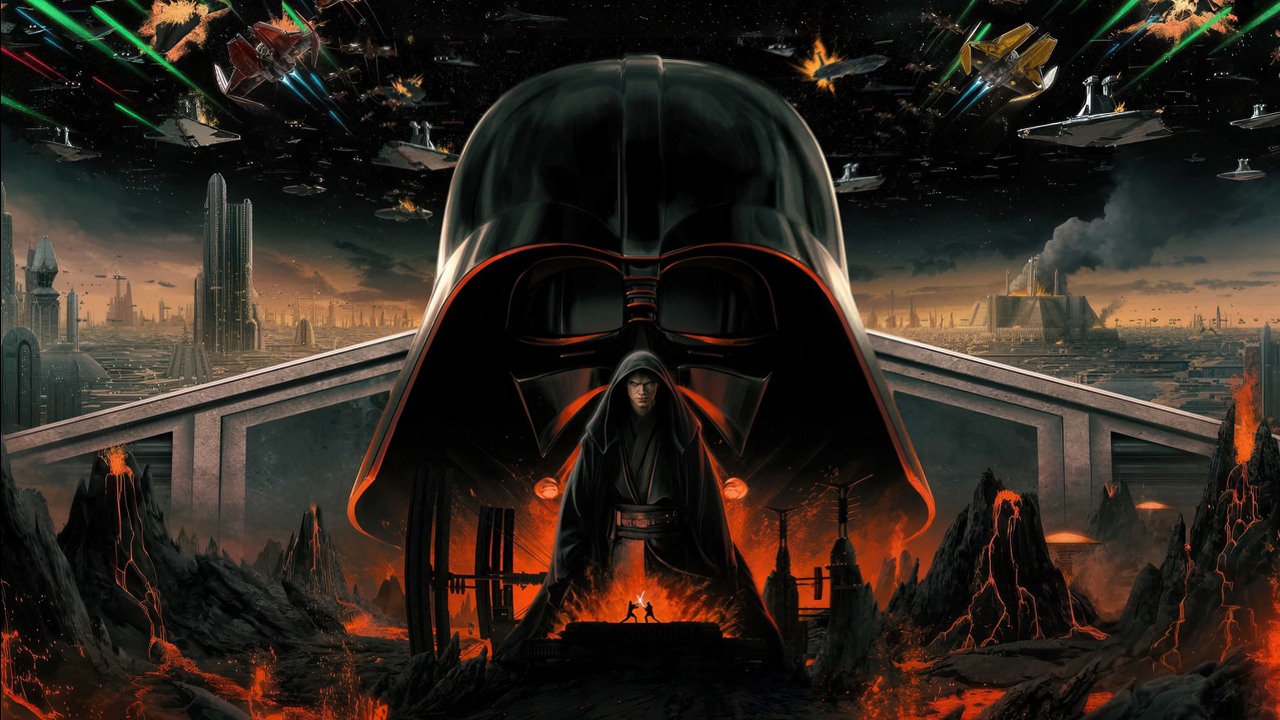 George Lucas miał nakręcić jeszcze 3 filmy Star Wars. Zdradził, dlaczego z nich zrezygnował, źródło grafiki: Gwiezdne wojny: Część III - Zemsta Sithów, George Lucas, Lucasfilm Ltd., 2005.