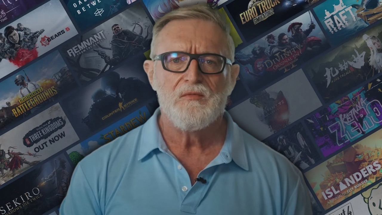 Steam powstał, bo Gabe Newell miał dość wydawców. „Nigdy więcej nie chcę mieć z nimi do czynienia”, źródło grafiki: Valve / YouTube; PGL DOTA2.
