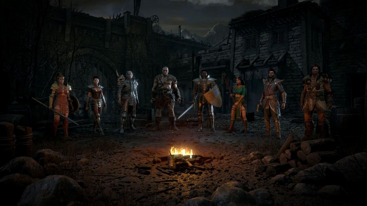 Blizzard zrezygnował z nich 26 lat temu, więc fani zajęli się nimi sami. Project Diablo 2 doczekał się gildii, źródło grafiki: Blizzard Entertainment.