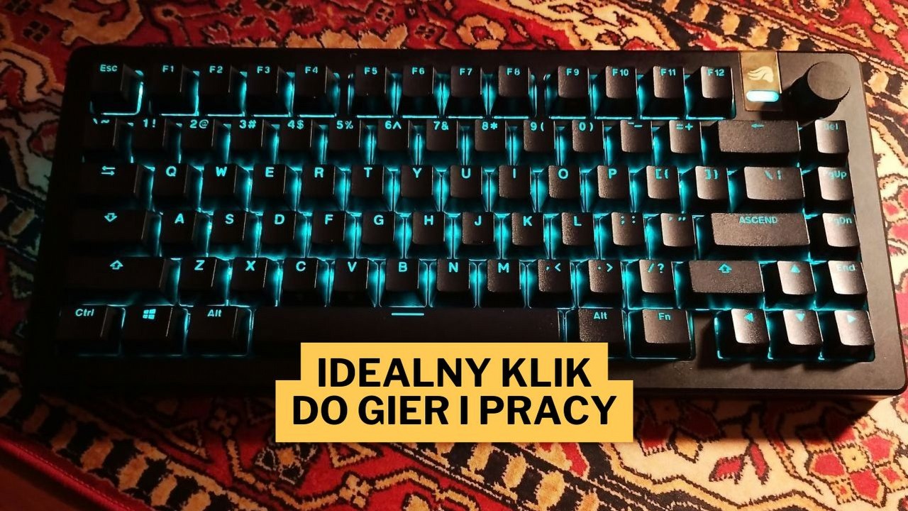 Takiej przyjemności z klikania szukałem! Klawiatura Glorious pomaga mi przy magisterce i towarzyszy w GTA 5, źródło grafiki: własne.