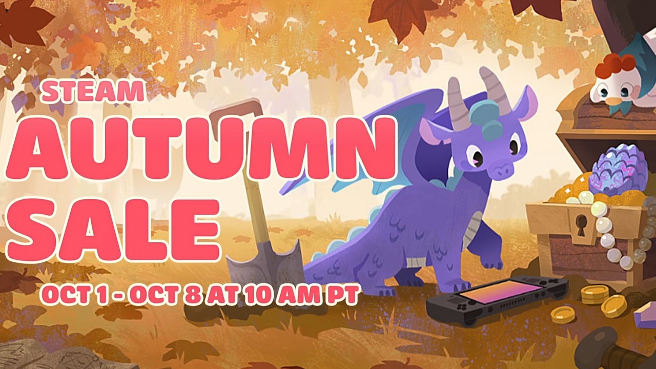 Steam Autumn Sale 2026 - wystartowała wielka jesienna wyprzedaż gier, źródło grafiki: Valve.