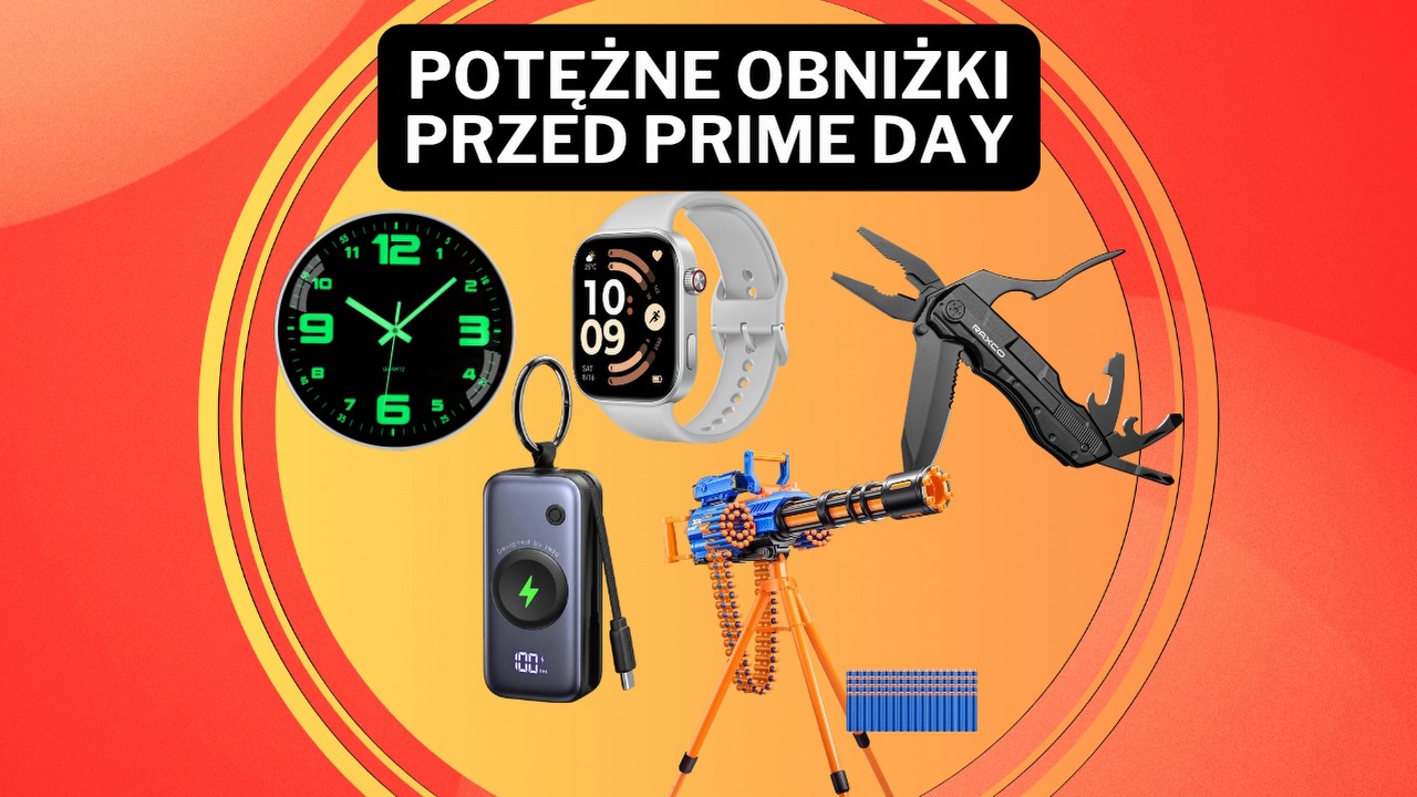 Amazon szokuje tuż przed Prime Day! Powerbank wielkości breloczka, dwie latarki za 17 zł, koszulki Boss i bestsellery przecenione nawet o 49%, źródło grafiki: Iniu / Raxco / Xiaomi / Xshot / ACCSHINE.