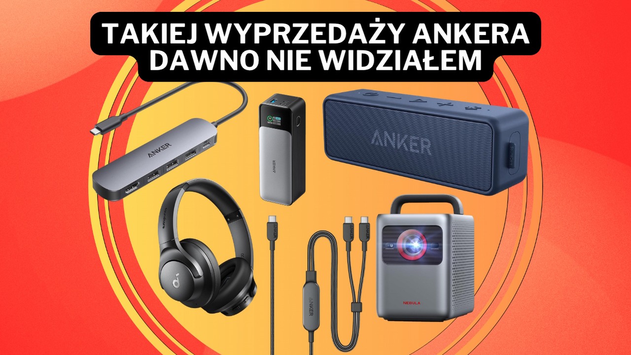Anker skradł show podczas Prime Day! Powerbank 140 W, słuchawki za 56 zł i bestseller ze 150 tys. ocen 66% taniej, źródło grafiki: Anker.