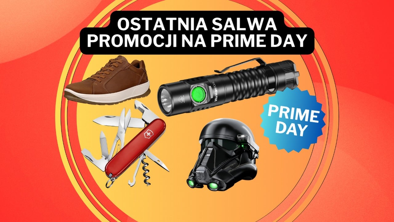 Amazon odpala petardy na finał Prime Day! Promocje do 61% zawstydzają Black Friday, a wśród przecen powerbank Ankera, buty Ecco i bestseller SanDisk 128 GB, źródło grafiki: Victorinox / Wurkkos / Ecco / Hasbro.