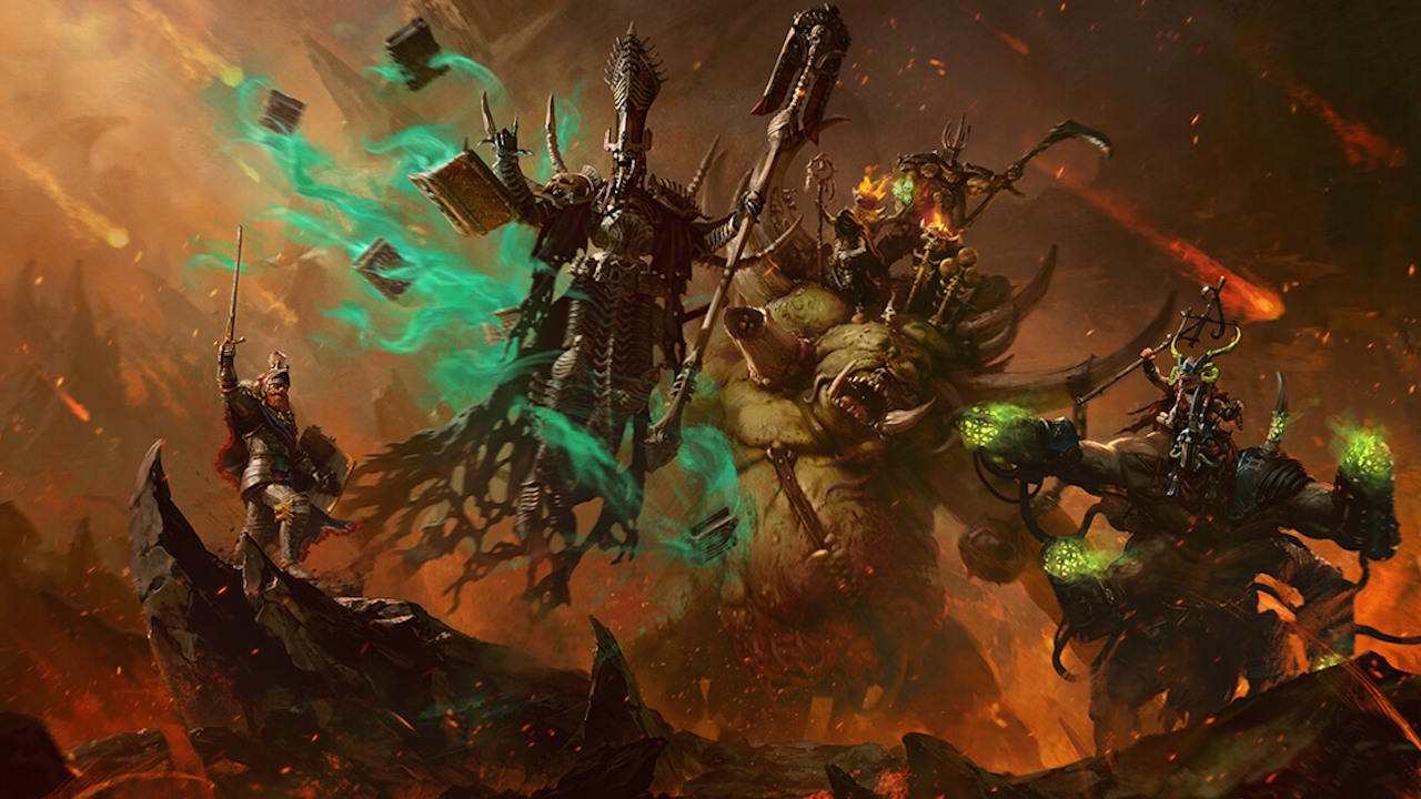 Strategia Total War: Warhammer 3 odpowiada na krytykę graczy Lords of the End Times. Granie Nagashem stało się łatwiejsze, źródło grafiki: Sega.
