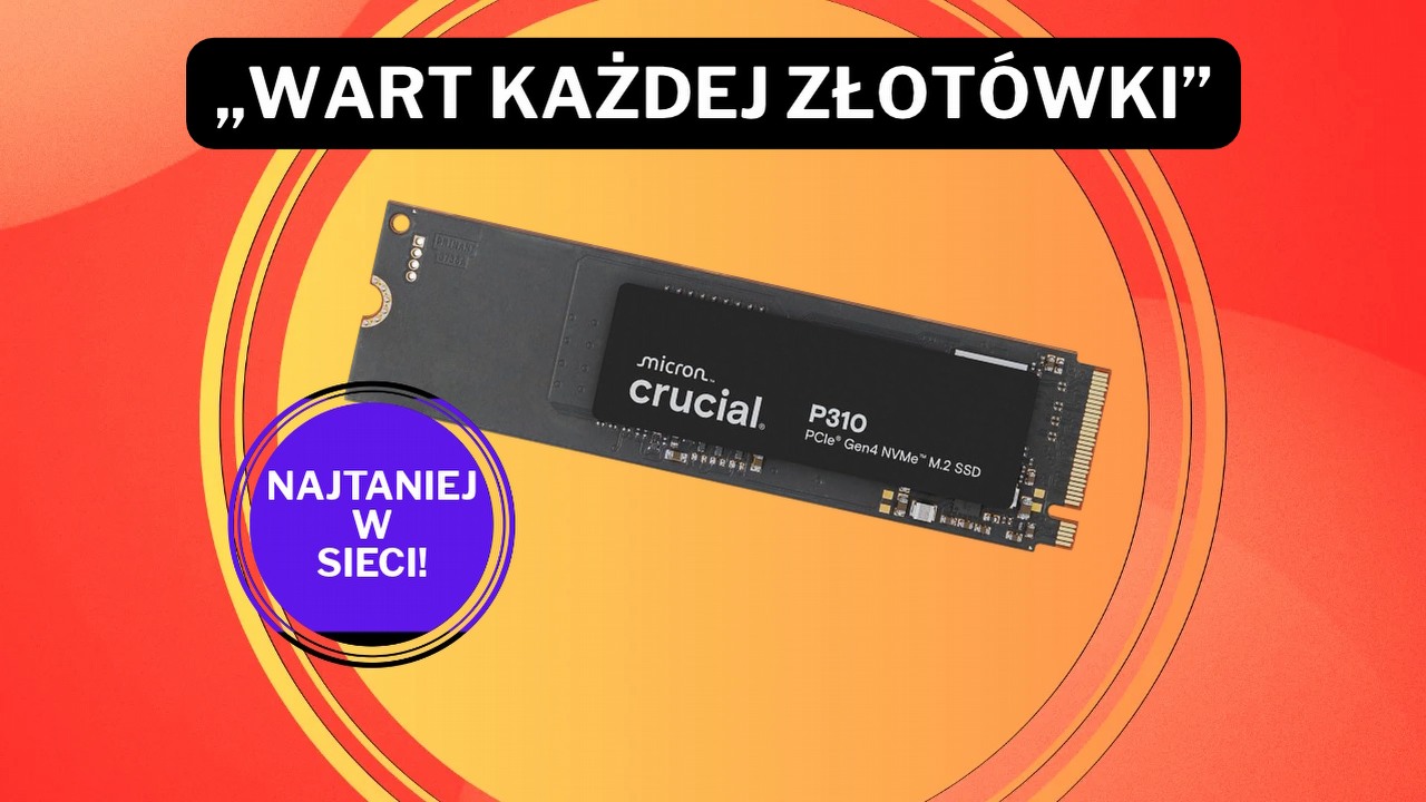 Ponad 10 tys. ocen i bezkonkurencyjna cena! Bestsellerowy dysk SSD jest na Amazonie ponad 200 zł tańszy niż w innych sklepach, źródło grafiki: Crucial.