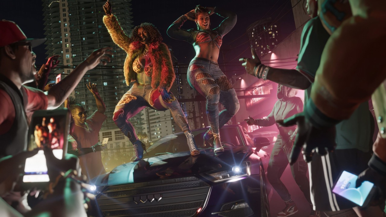Rockstar ograniczył rozmach GTA 6 i nie chce przesadzać z realizmem, ale pot na ciałach bohaterów sugeruje co innego, źródło grafiki: Rockstar Games / Take-Two Interactive.
