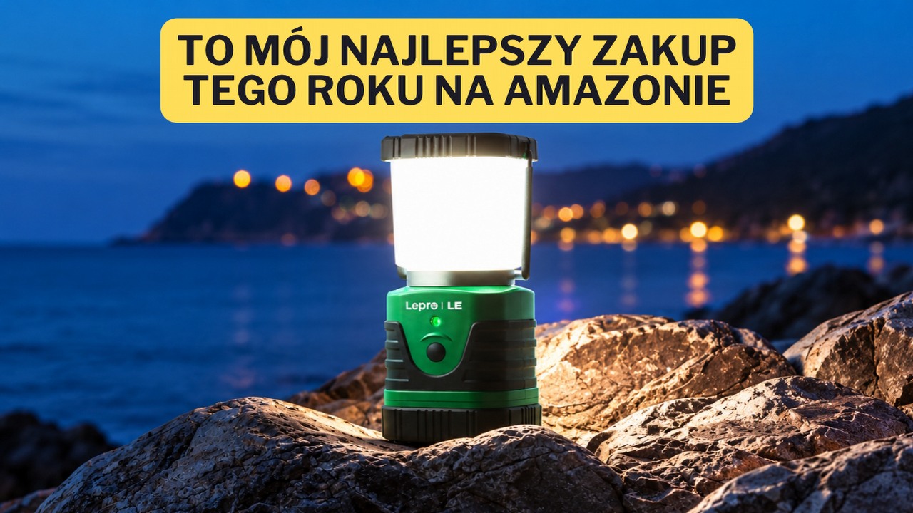 Szukałem lampki, a znalazłem diament! Ten hit Amazona ma 30 tys. ocen, 1000 lumenów i świeci nawet 12 godzin, źródło grafiki: Lepro / wygenerowane przez AI.