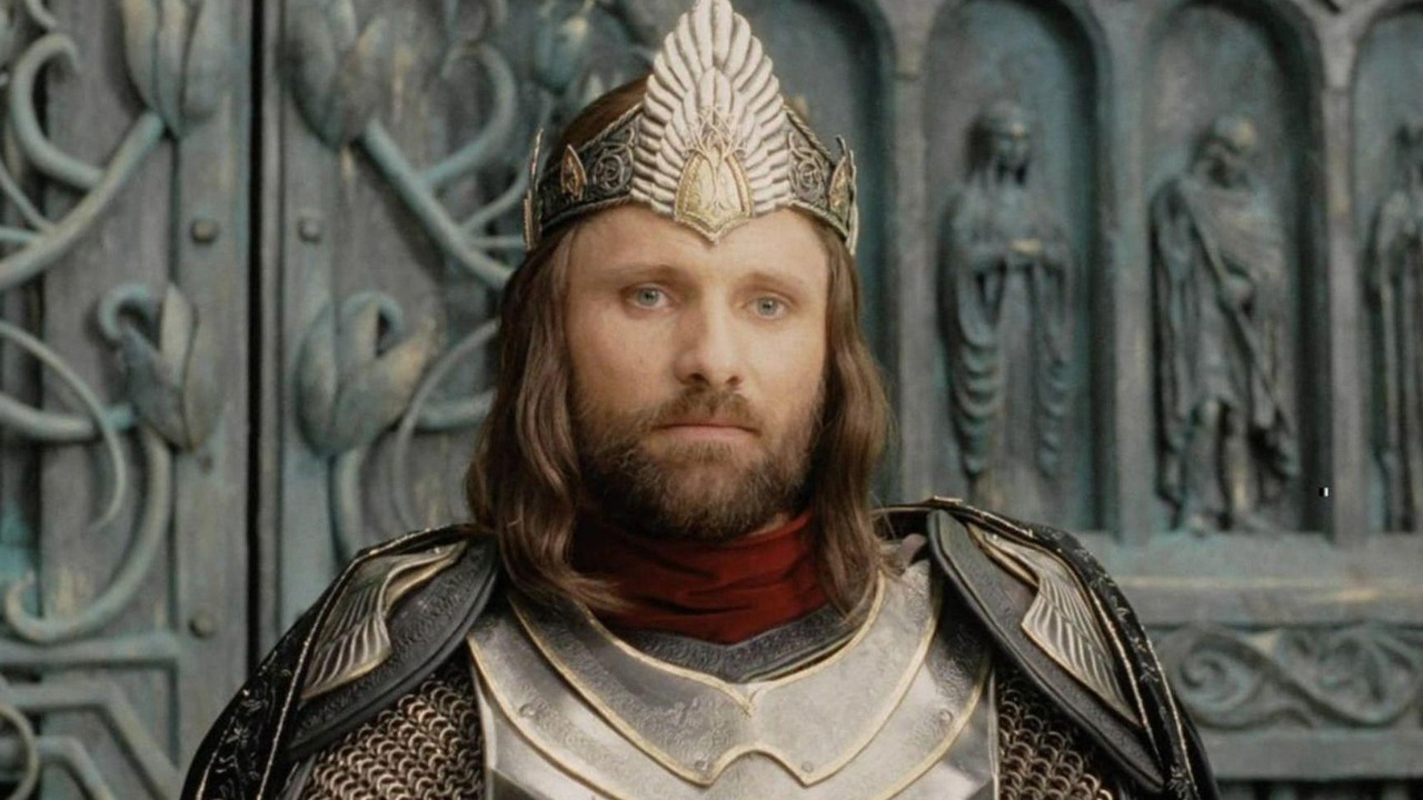 Władca Pierścieni: Nowy aktor grający Aragorna nie chce nawet próbować prześcignąć Viggo Mortensena w The Hunt for Gollum, źródło grafiki: Władca Pierścieni: Powrót króla, Peter Jackson, New Line Cinema, 2003.