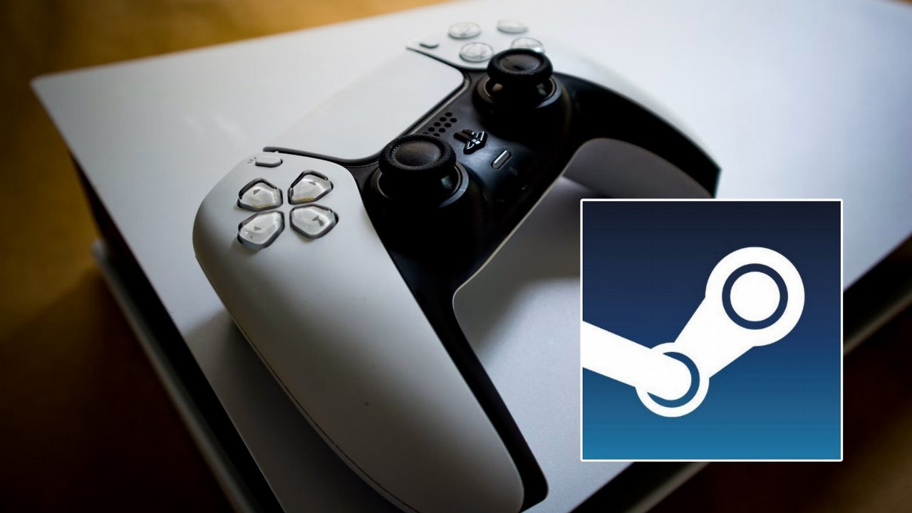 Steam „trafił” na PS5. Złamaną konsolę Sony wykorzystano do lokalnego uruchamiania gier z Windowsa, źródło grafiki: Unsplash.com: User_Pascal; 2025 / Valve.