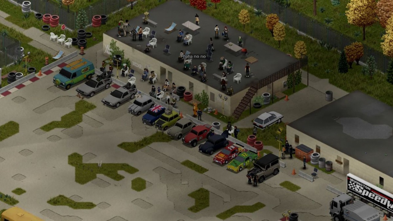 Usunęli zombie z Project Zomboid i zaczęli normalnie żyć. Ich serwer to niemal sieciowe The Sims, źródło grafiki: Project '97.