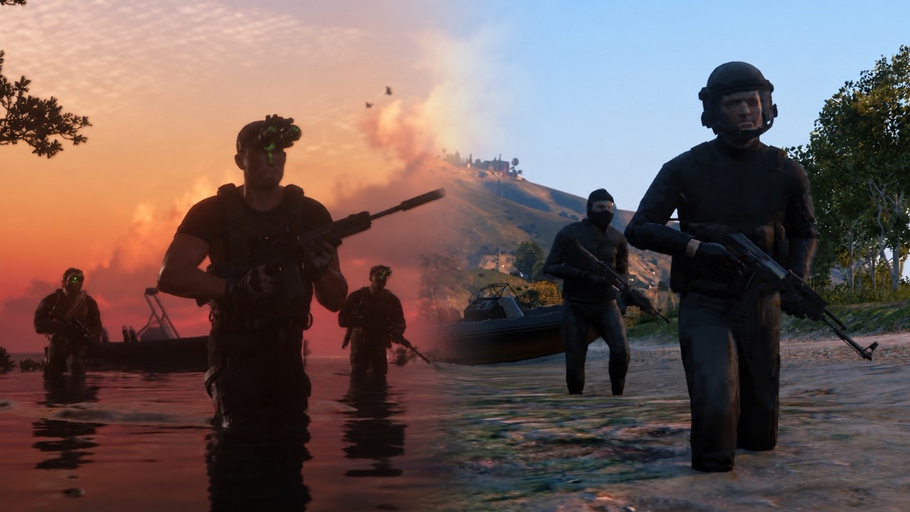 Ktoś odtworzył premierowy zwiastun GTA 6 w grafice GTA 5. Różnica pokazuje, jak ogromny postęp zrobiły gry, źródło grafiki: Rockstar.