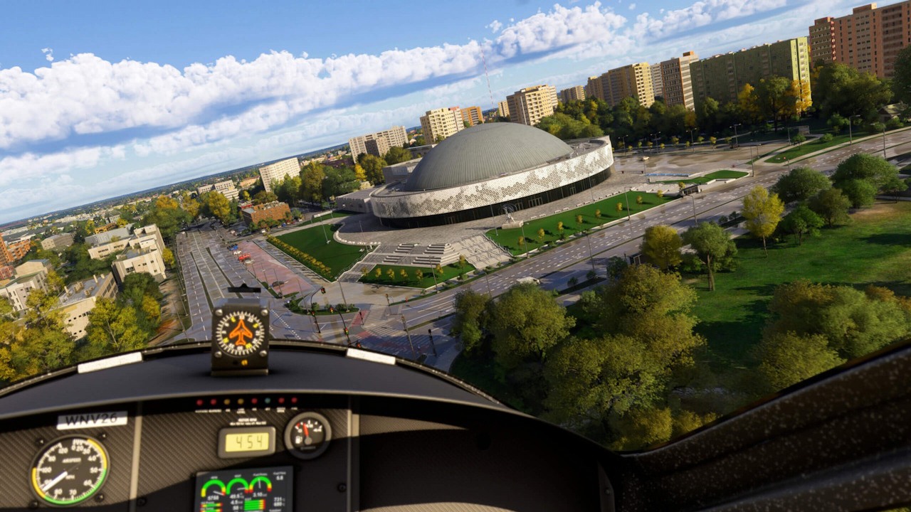 Polecisz nad Warszawą, Krakowem i Tatrami. Polska w Microsoft Flight Simulator przeszła metamorfozę, źródło grafiki: Asobo Studio.