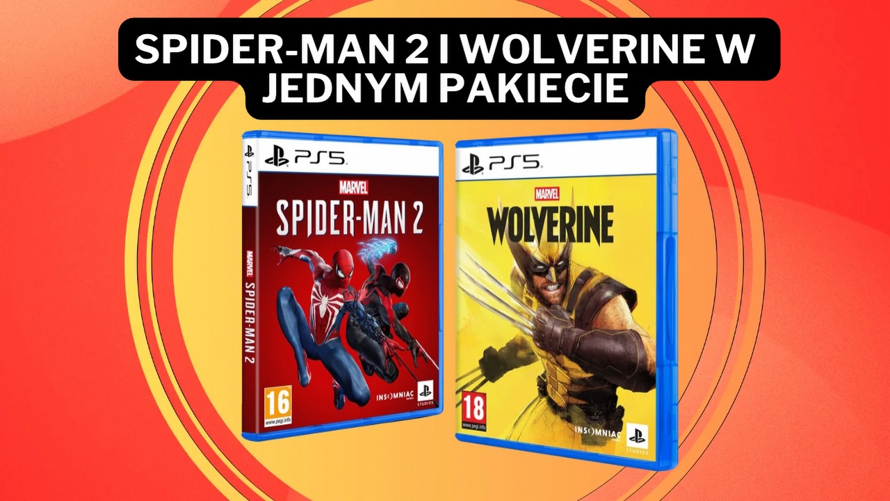 Media Expert uderza z promocją na PS5! Spider-Man 2 i Wolverine razem znacznie taniej niż osobno, źródło grafiki: Sony Interactive Entertainment.