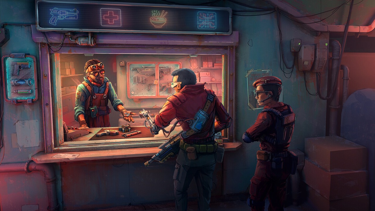 Dopasowana polska cena i polskie napisy. Nowy cyberpunkowy hit ze Steama zasługuje na uwagę Polaków, źródło grafiki: tinyBuild.